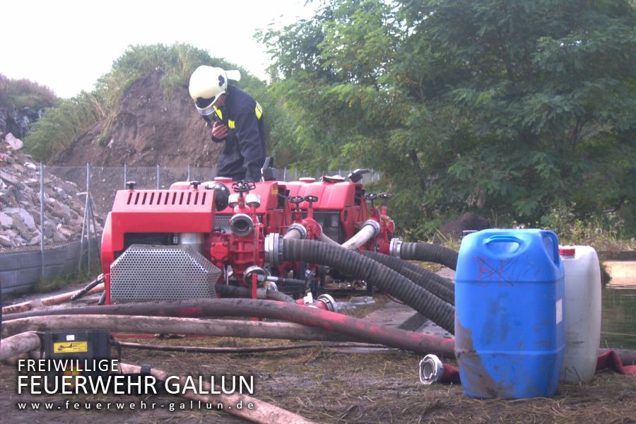 2005 - Deponiebrand in Bernau